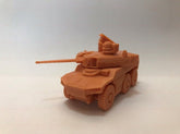 3d Printed 1/72/144 EBRC Jaguar Unpainted Kit